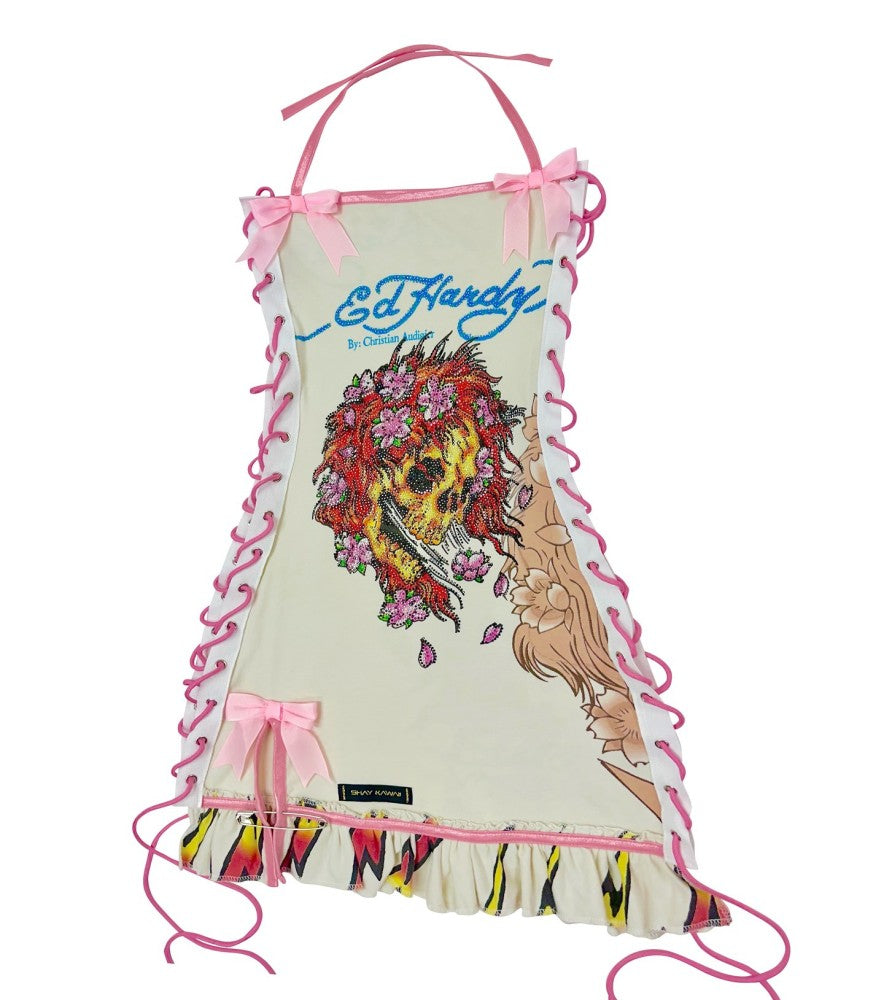 Custom Drawstring Skull Dress