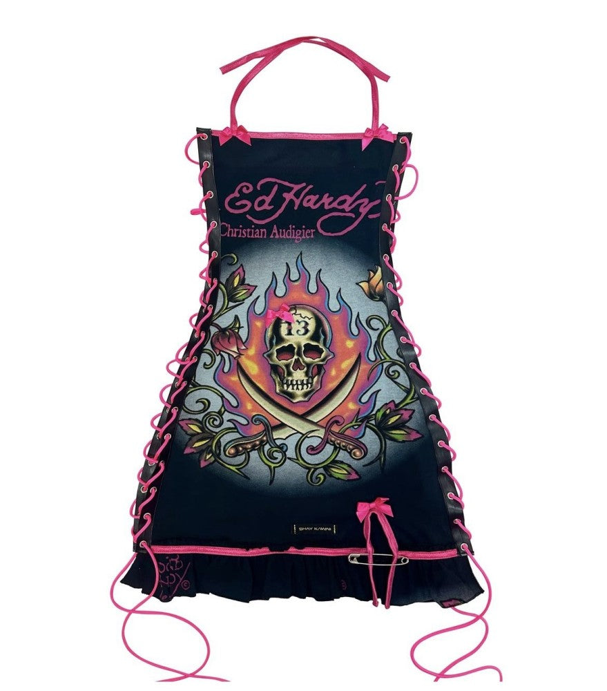 Custom Drawstring Skull Dress