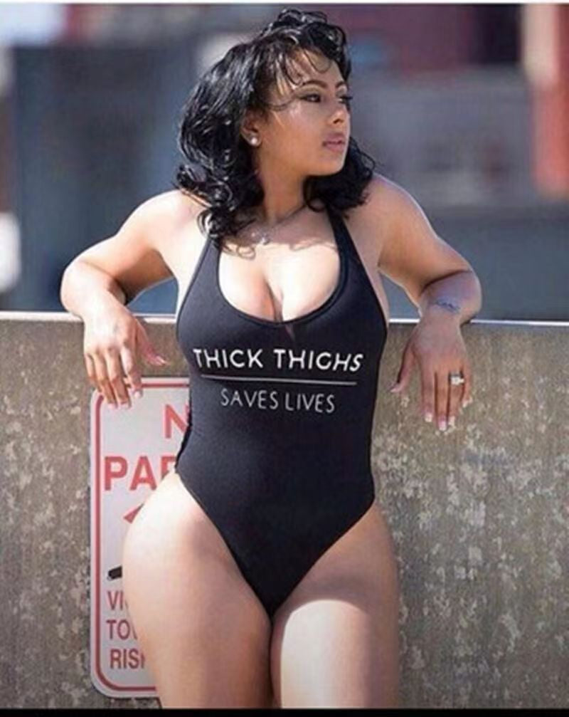 Thick Thighs Save Lives One Piece