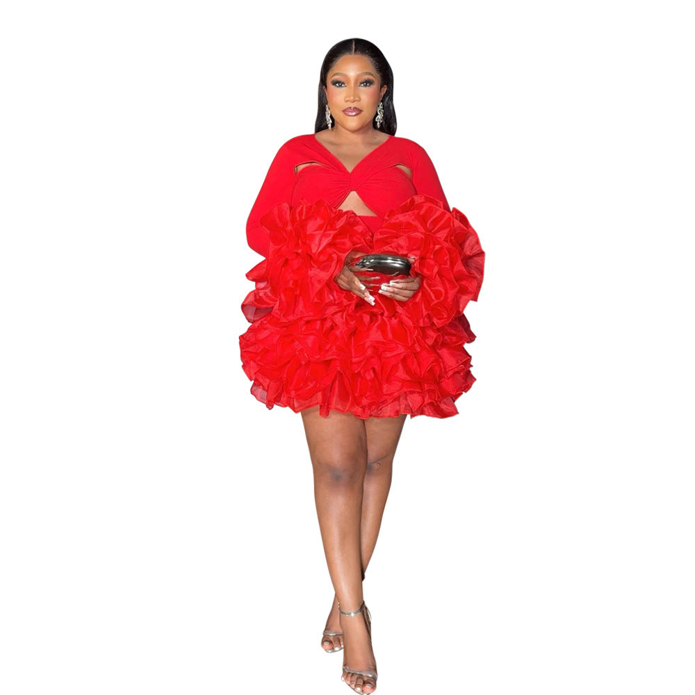 Danika Ruffle Dress