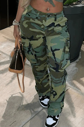 Camouflage Pants (Plus Size)