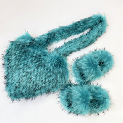 Furry Bag Shoe Set