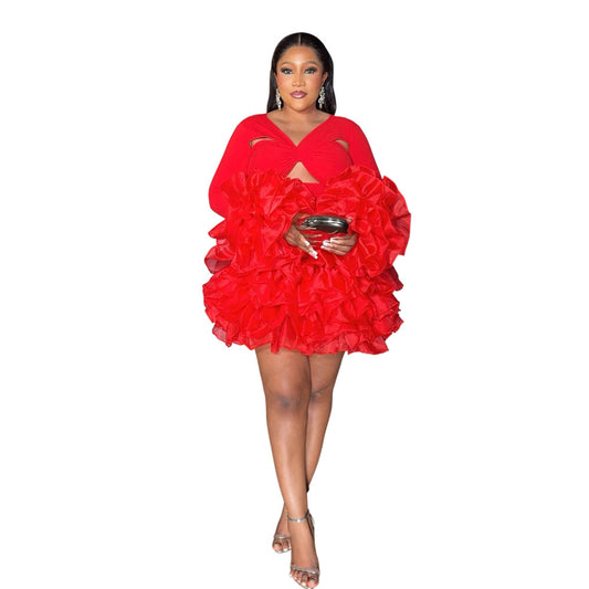 Danika Ruffle Dress