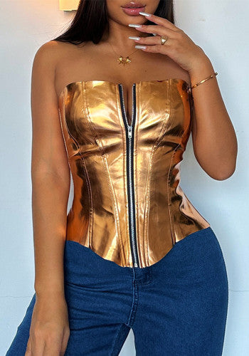 Metallic Corset