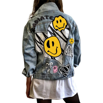 Smiley Denim Jacket