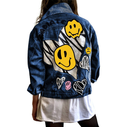 Smiley Denim Jacket